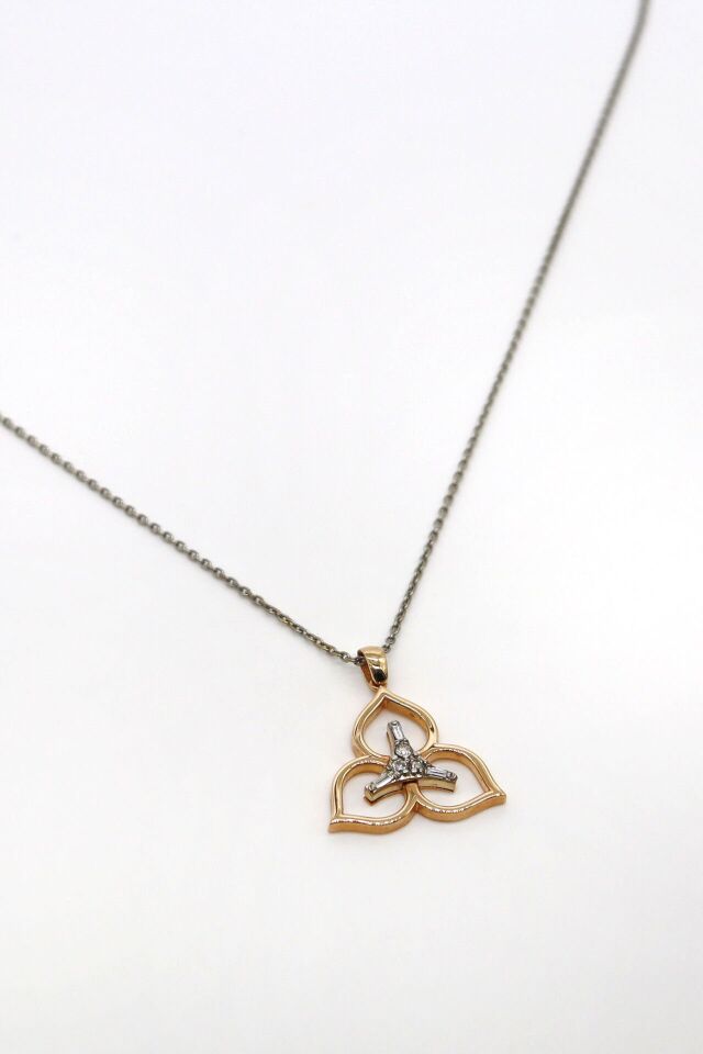 Flower Pırlanta Kolye