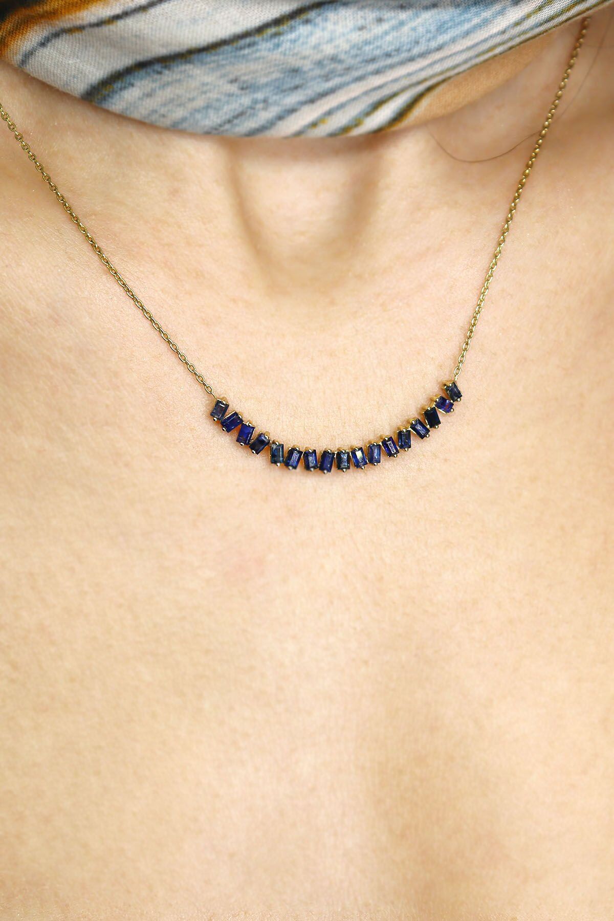 Safir Baget Kolye