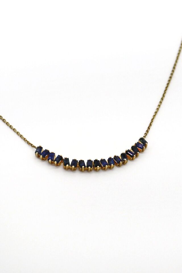 Safir Baget Kolye