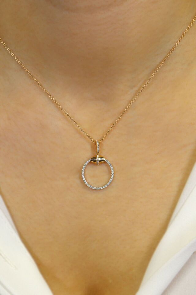 Tasarım Pırlanta Kolye