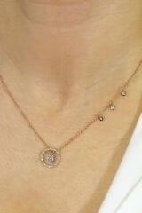 Tasarım Pırlanta Kolye