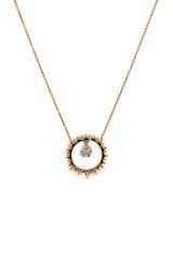 Tasarım Güneş Pırlanta Kolye