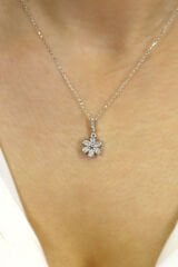 Papatya Pırlanta Kolye