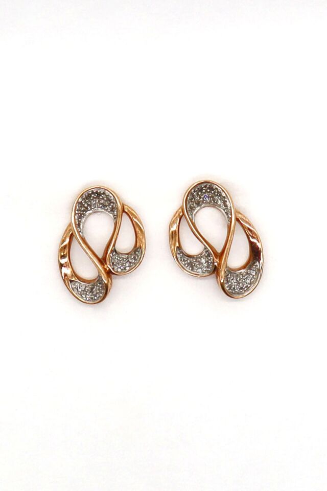 Twıner Pırlanta Küpe