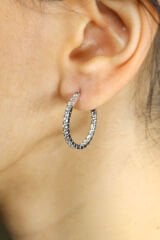 0.30 ct Tamtur Pırlanta Küpe