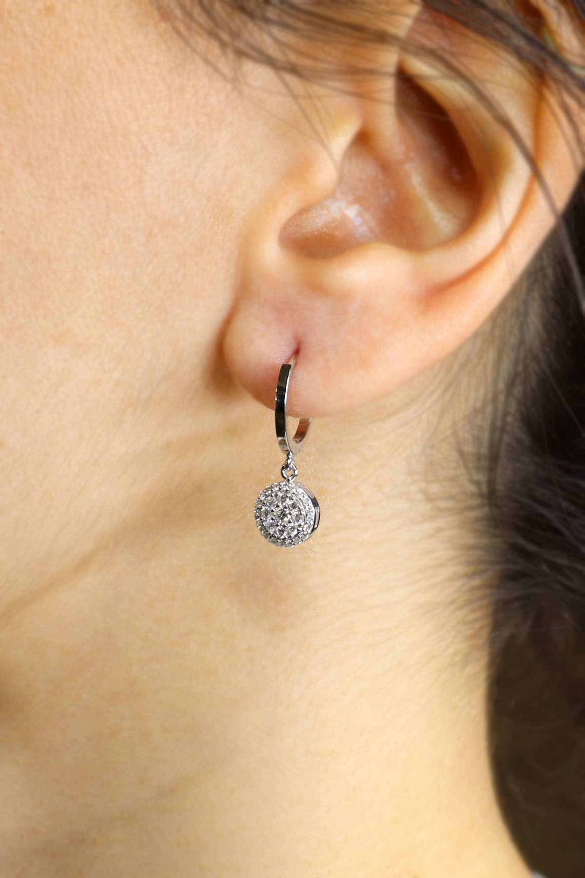 0.50 ct Coronet Pırlanta Küpe