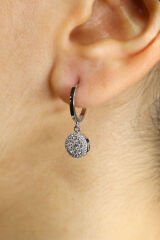 0.50 ct Coronet Pırlanta Küpe