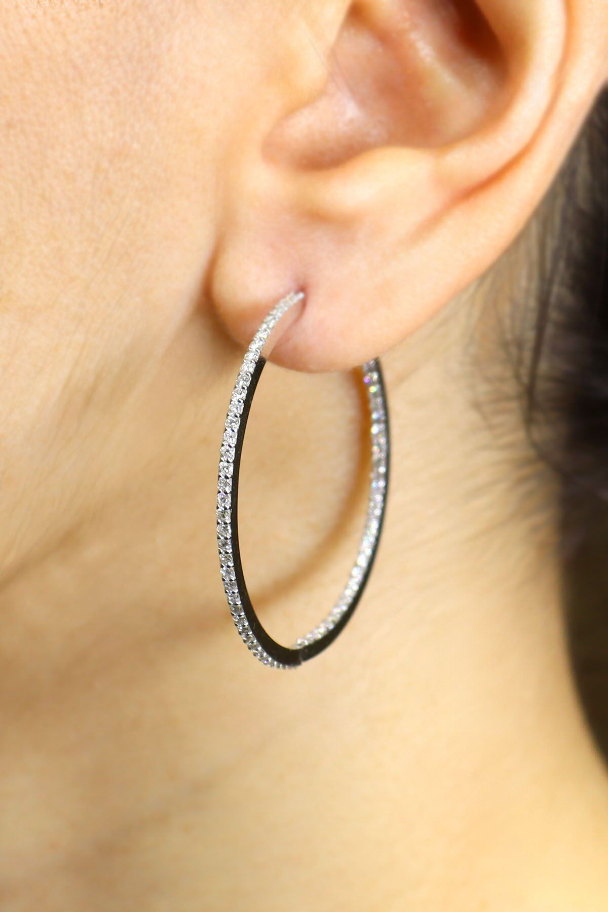 1.65 ct Pırlanta Tamtur Küpe