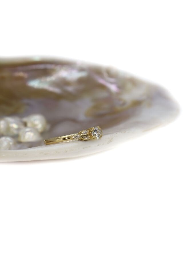 0.35 Ct Vintage Markiz Pırlanta Yüzük