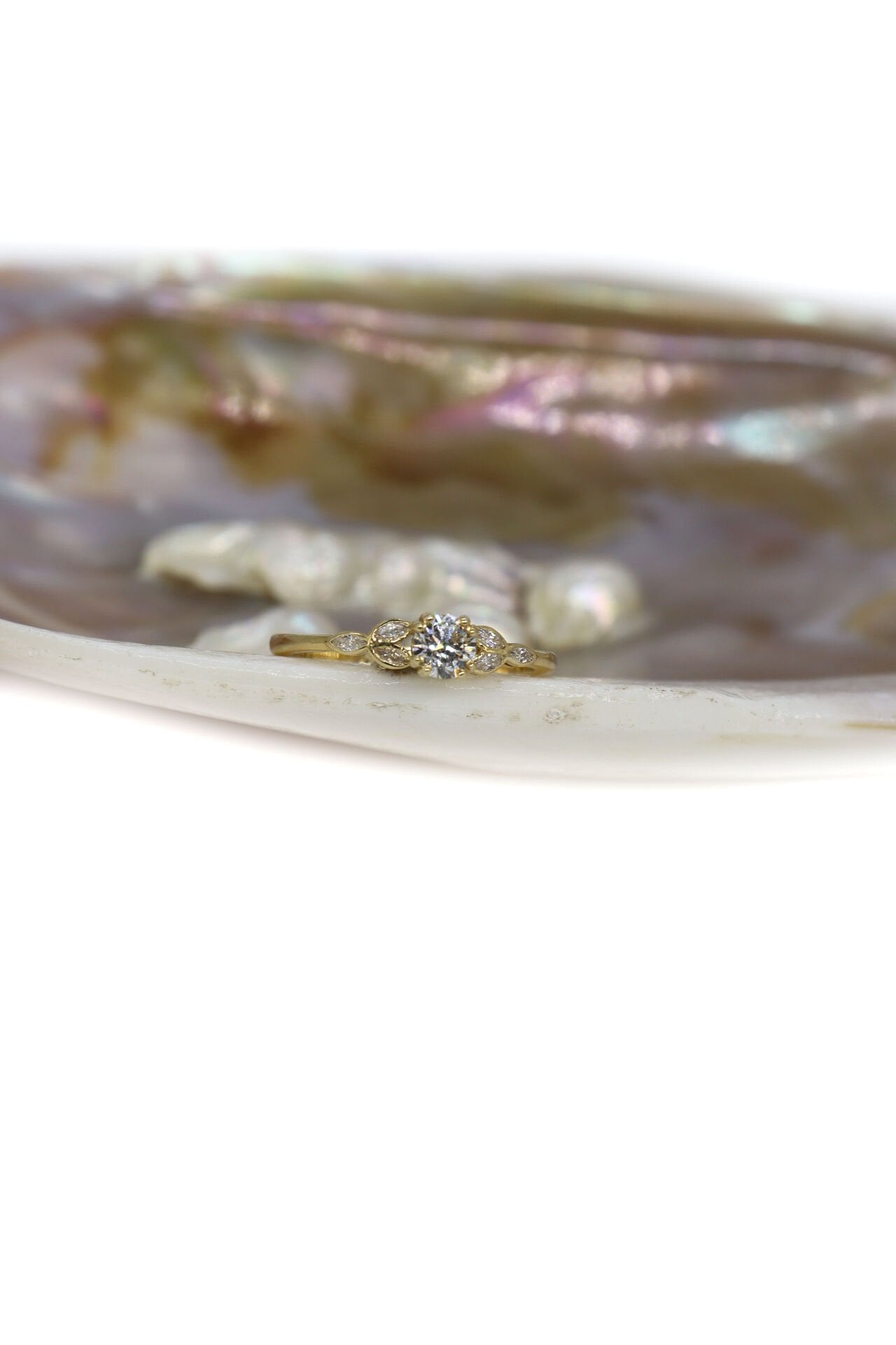 0.35 Ct Vintage Markiz Pırlanta Yüzük