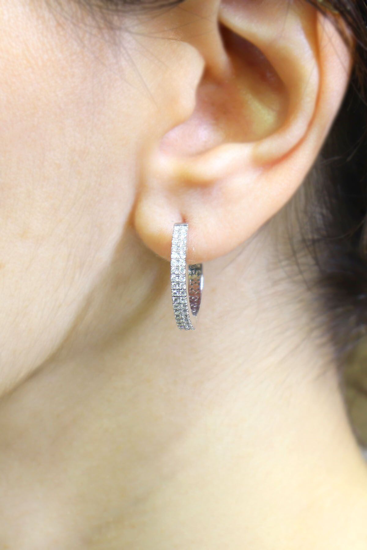 0.50 ct Pırlanta Küpe