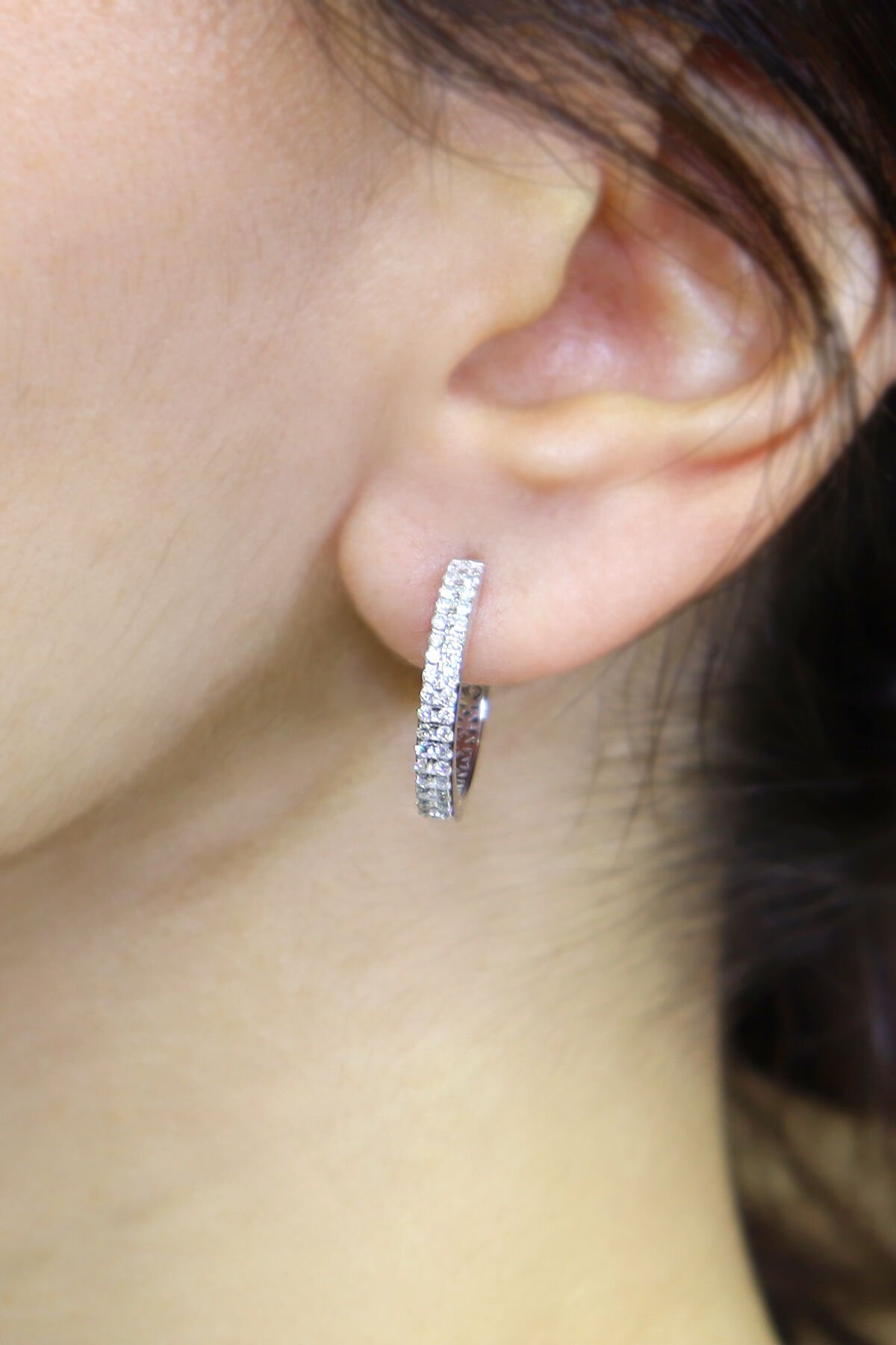 0.50 ct Tamtur Pırlanta Küpe