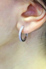 0.50 ct Tamtur Pırlanta Küpe