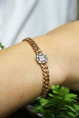 Pırlanta Baget Gurmet Bileklik