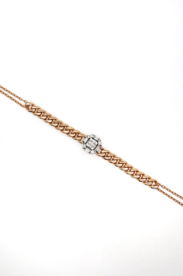 Pırlanta Baget Gurmet Bileklik