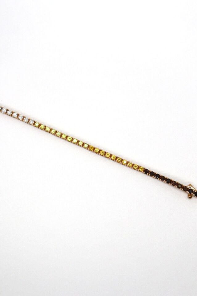 Safir & Pırlanta Suyolu Bileklik