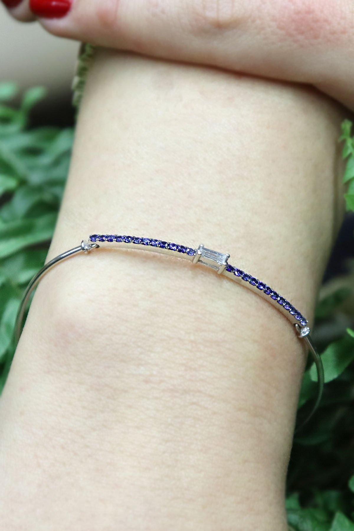 Safir & Pırlanta Kelepçe