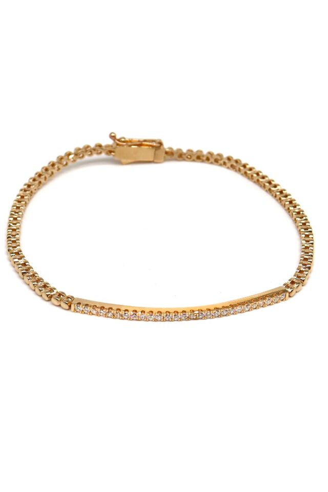 0.40 ct Suyolu Pırlanta Bileklik