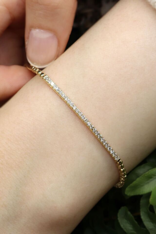 0.40 ct Pırlanta Suyolu Bileklik