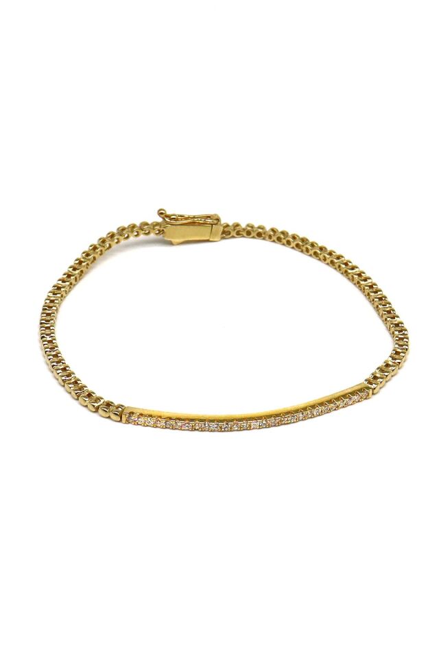 0.40 ct Pırlanta Suyolu Bileklik