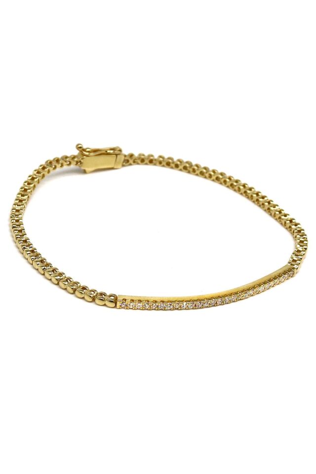 0.40 ct Pırlanta Suyolu Bileklik