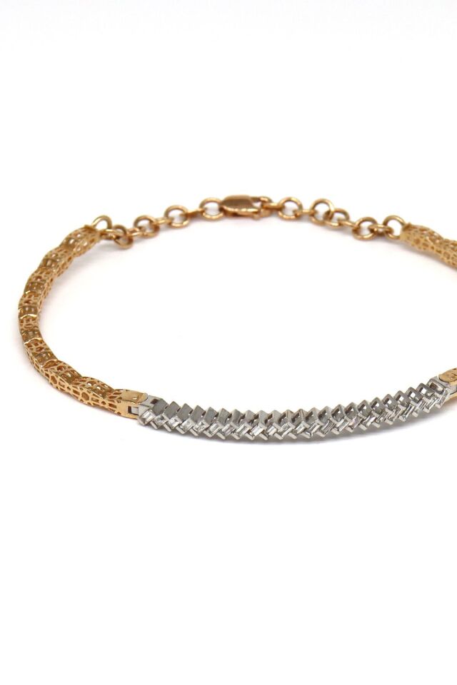 0.50 ct Yarımtur Füzyon Pırlanta Kelepçe