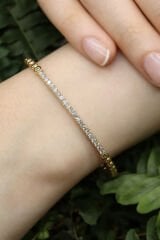 0.60 ct Dorikalı Pırlanta Kelepçe