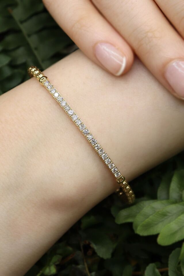 0.60 ct Dorikalı Pırlanta Kelepçe