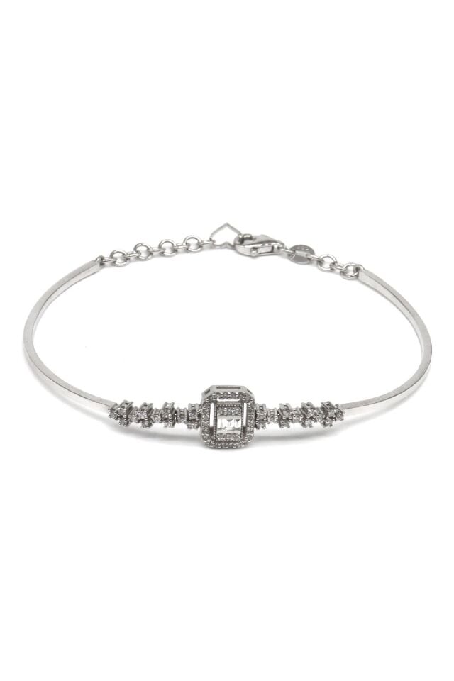 0.40 Ct Baget Pırlanta Kelepçe