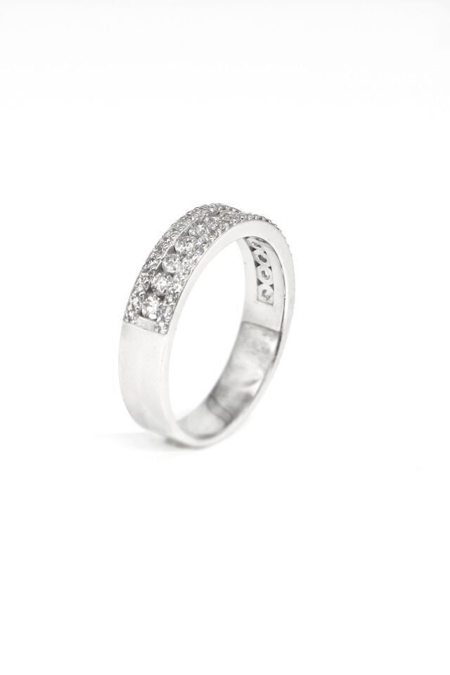 0.55 ct Yarımtur Pırlanta Yüzük