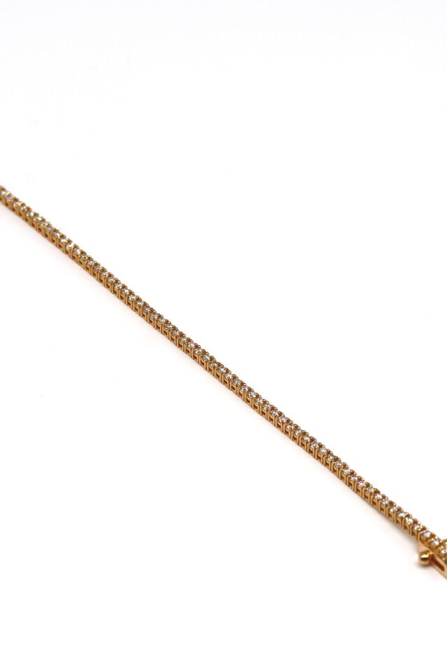 1.30 Ct Suyolu Pırlanta Bileklik