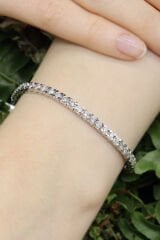 3.80 ct Suyolu Pırlanta Bileklik