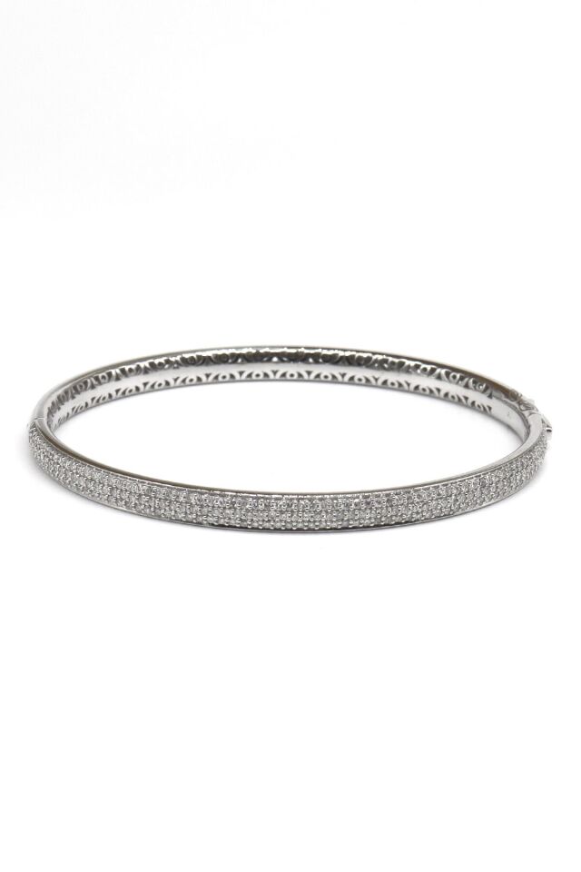 1.45 ct Baget Pırlanta Kelepçe