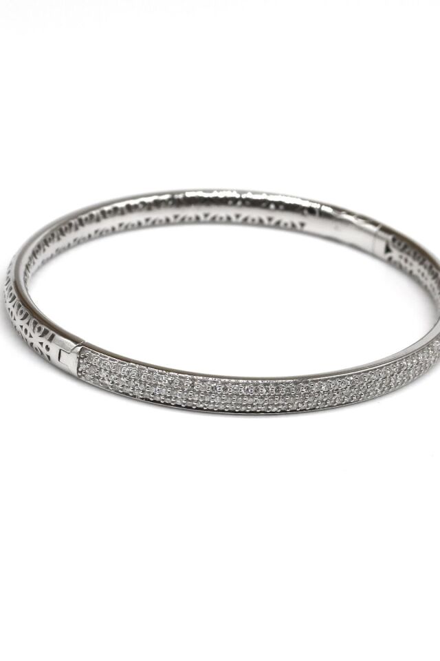 1.45 ct Baget Pırlanta Kelepçe