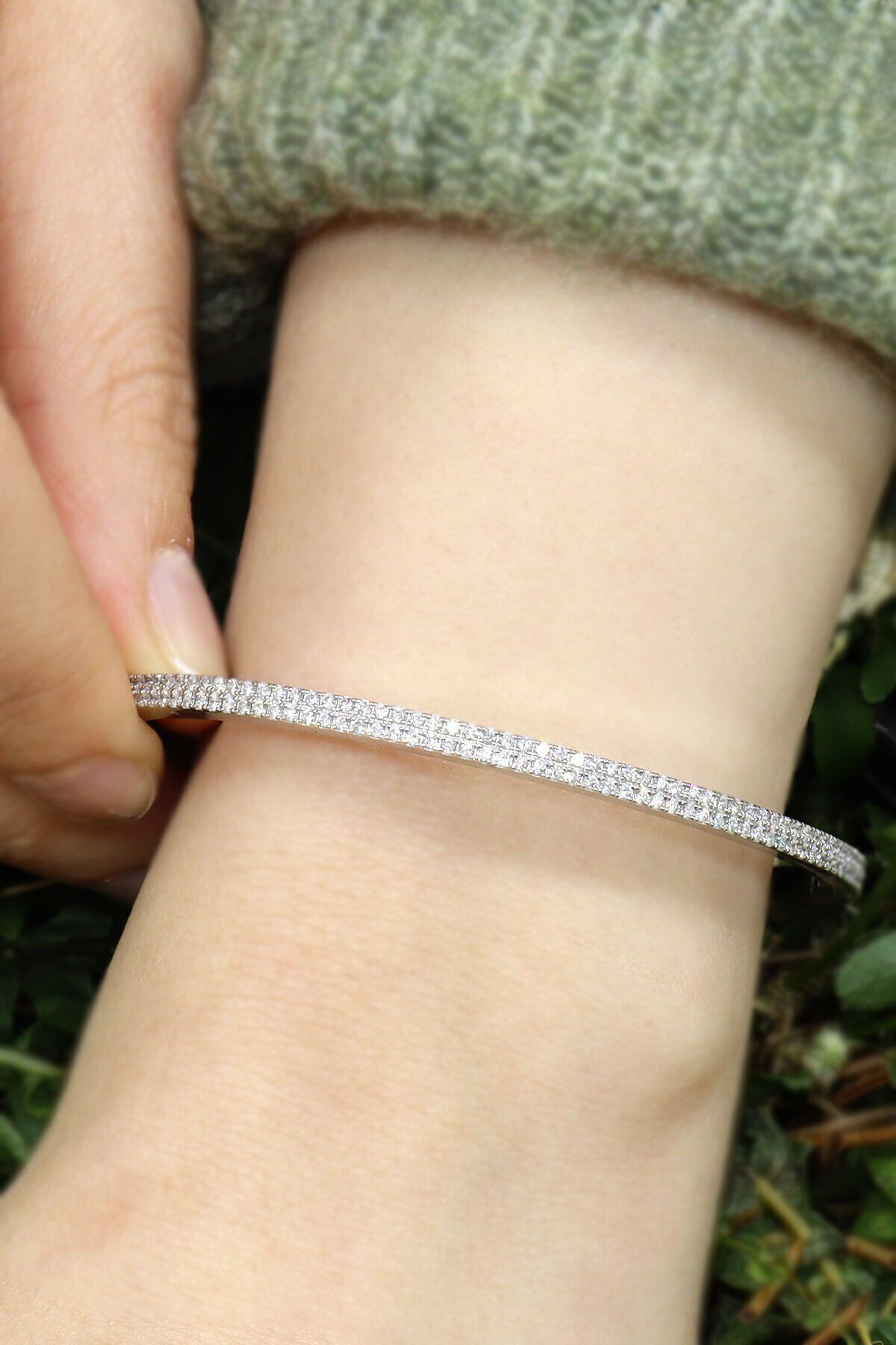 1.00 Ct Pırlanta Kelepçe