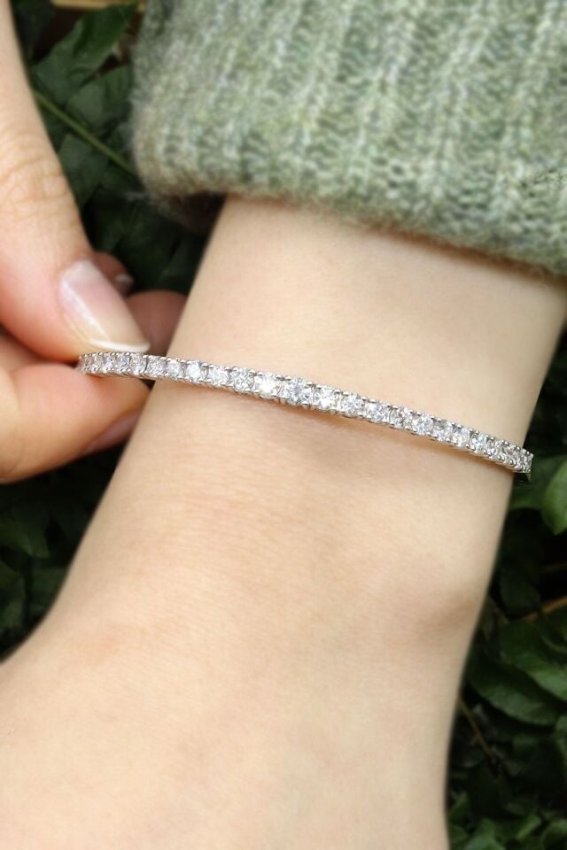2.00 Ct Pırlanta Kelepçe