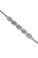 1.60 ct Baget Pırlanta Bileklik