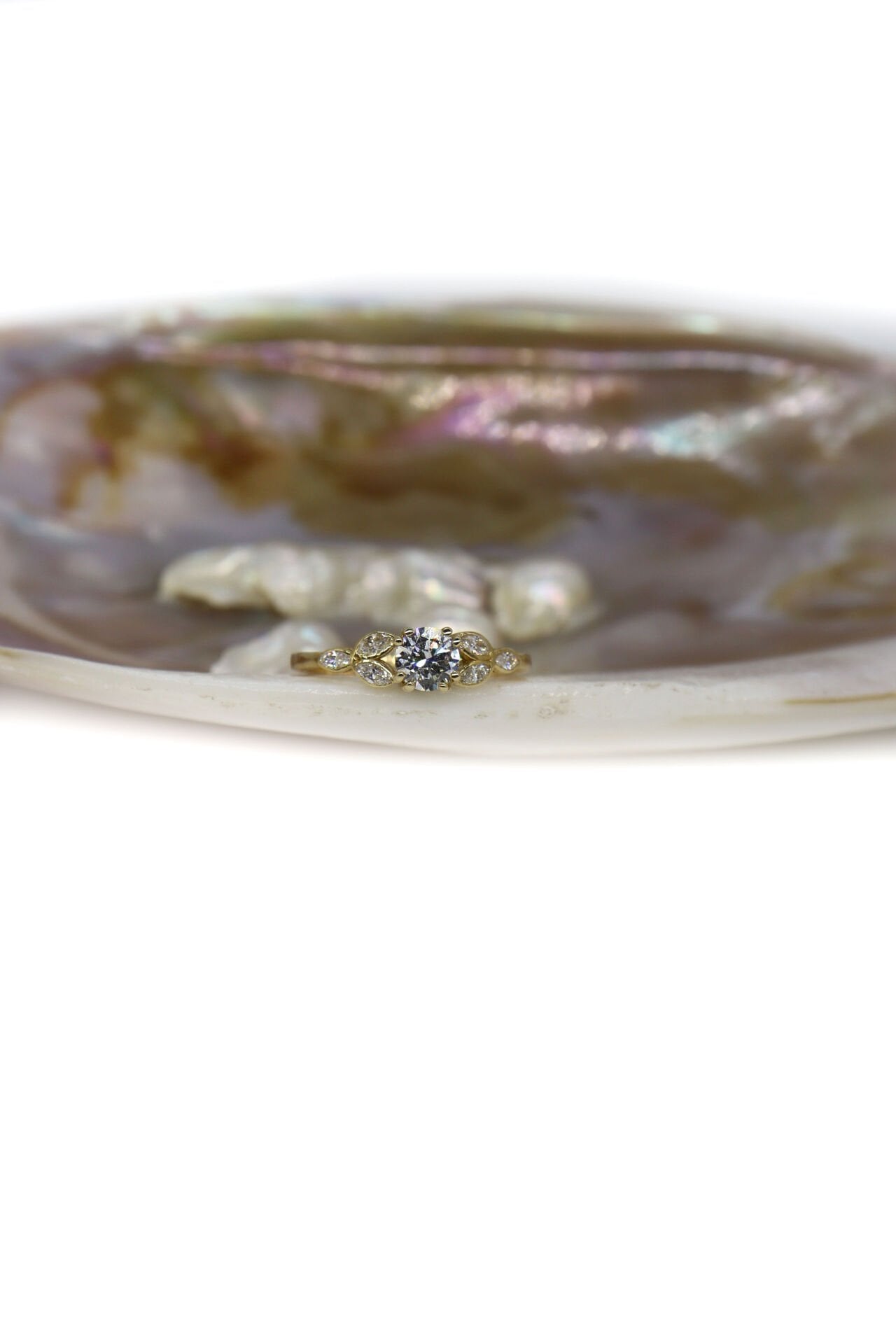 0.55 Ct Vintage Markiz Pırlanta Yüzük