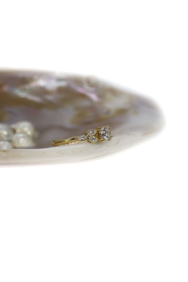 0.55 Ct Vintage Markiz Pırlanta Yüzük
