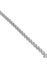 3.75 ct Baget Pırlanta Bileklik