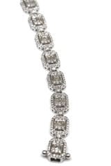 3.55 ct Baget Pırlanta Bileklik