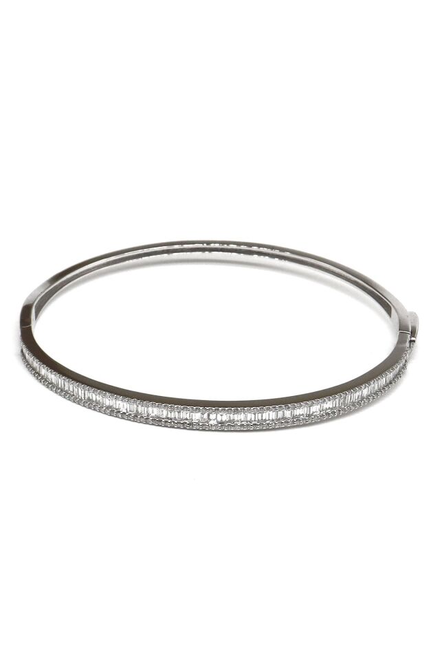 4.00 ct Baget Pırlanta Bileklik