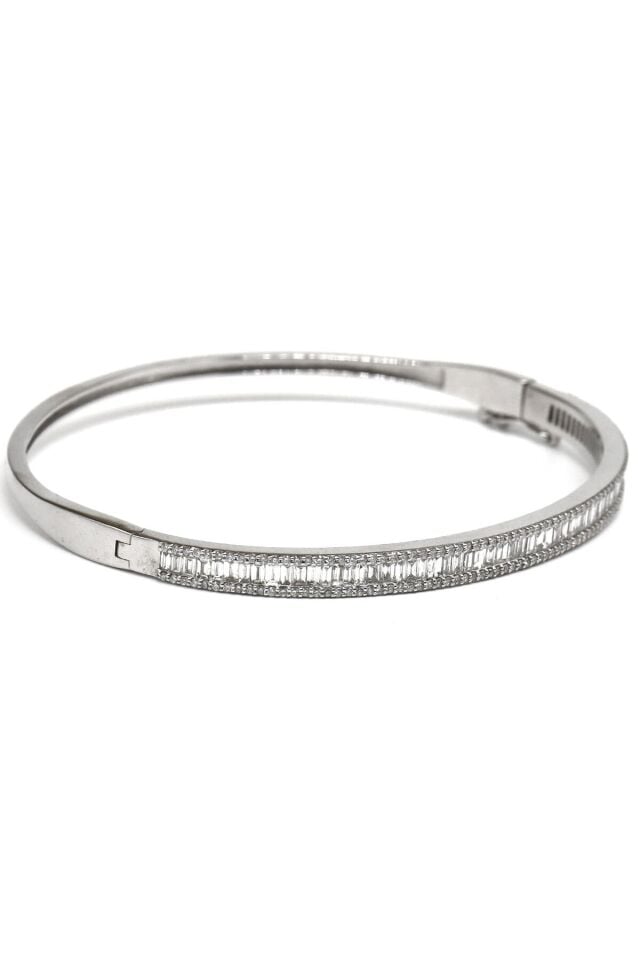 4.00 Ct Baget Pırlanta Bileklik