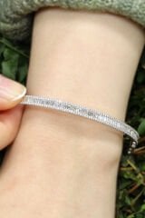 4.00 ct Baget Pırlanta Bileklik