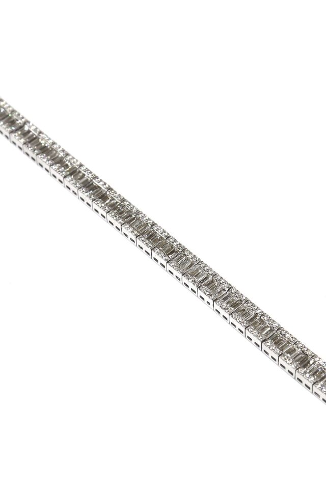 4.70 Ct Baget Pırlanta Bileklik