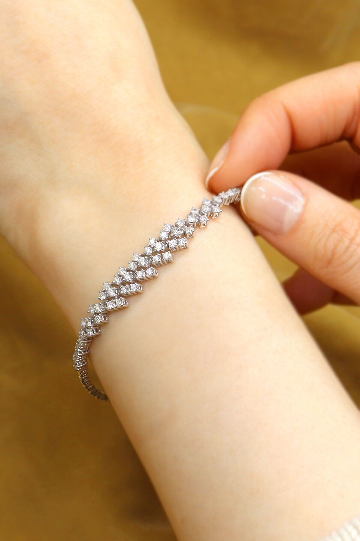 1.40 ct Pırlanta Bileklik