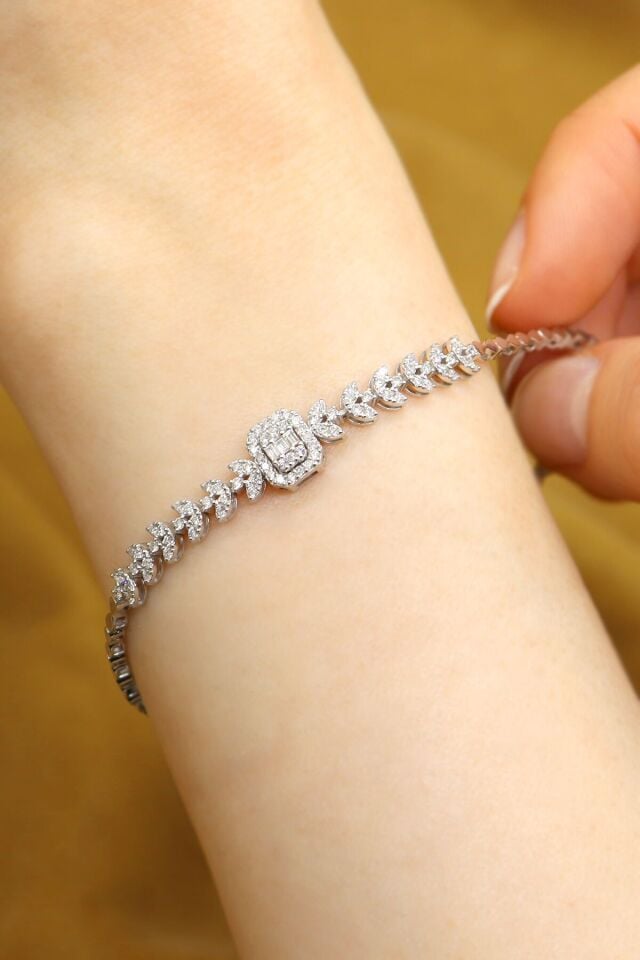 0.55 Ct Pırlanta Bileklik