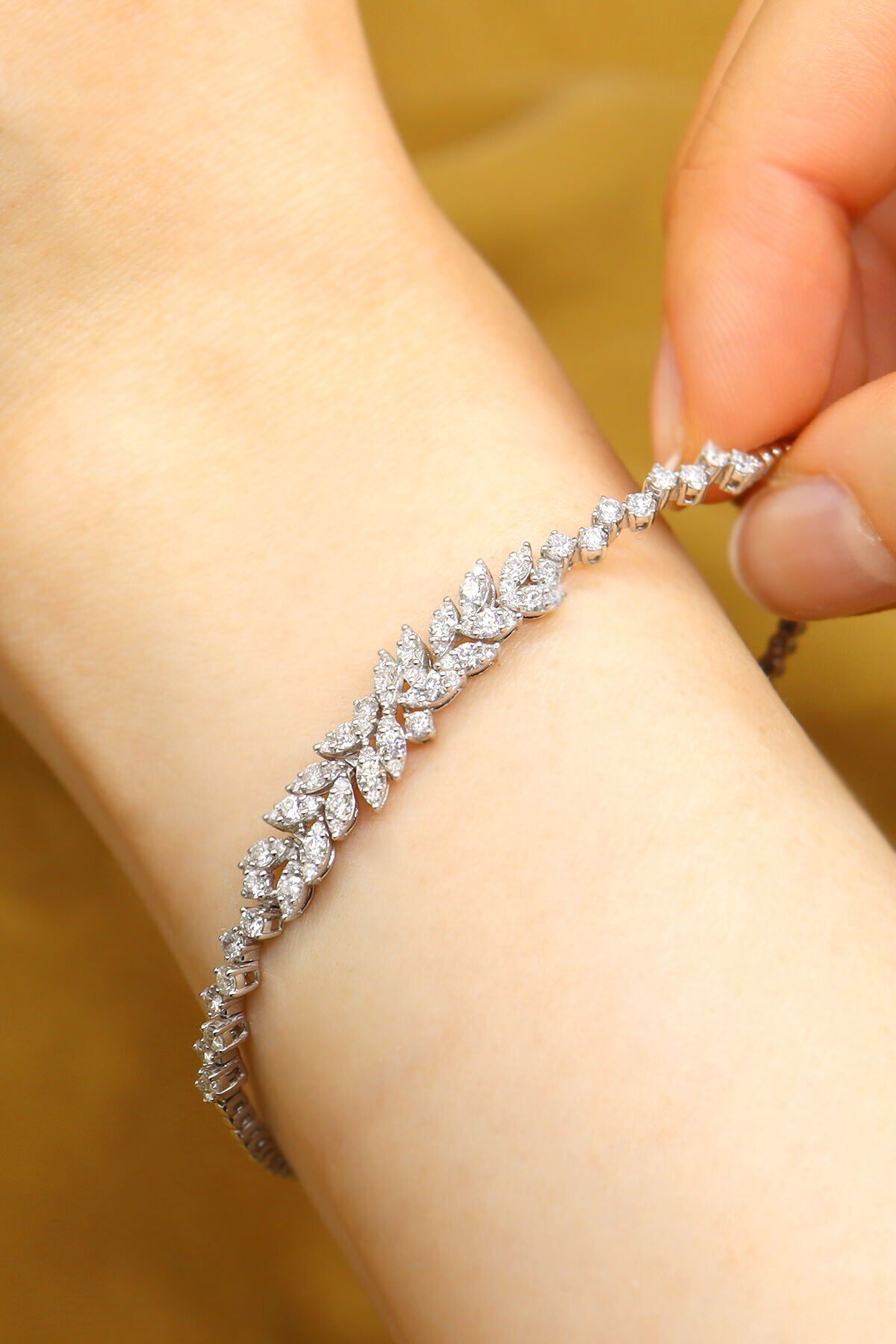 1.35 Ct Pırlanta Bileklik