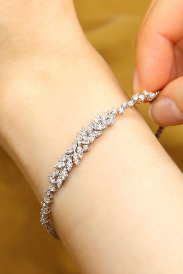 1.35 Ct Pırlanta Bileklik
