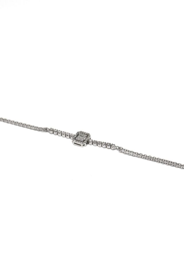 0.40 Ct Baget Pırlanta Bileklik